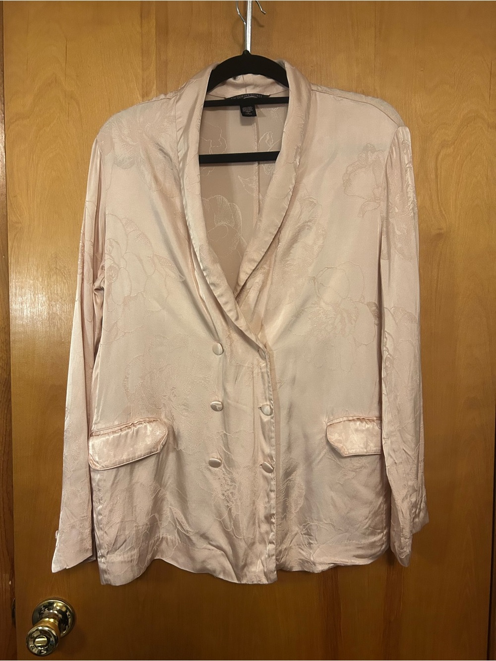 GUC Victoria's Secret Silky Floral Jacquard Blazer - M